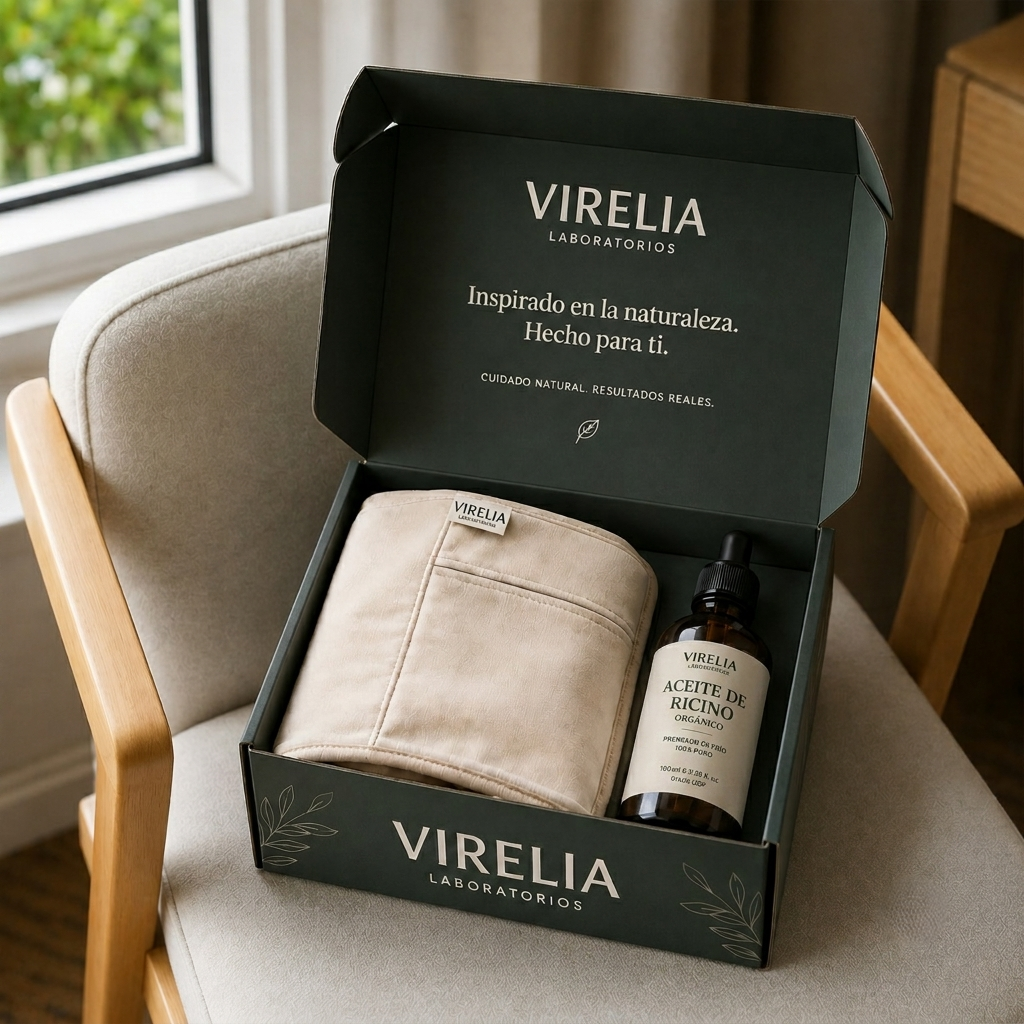 Ritual Nocturno Virelia®  Pack completo de Aceite de Ricino